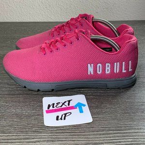 Nobull Womens Pink Low Top CrossFit Workout Athletic Training Shoes Size US 8.5